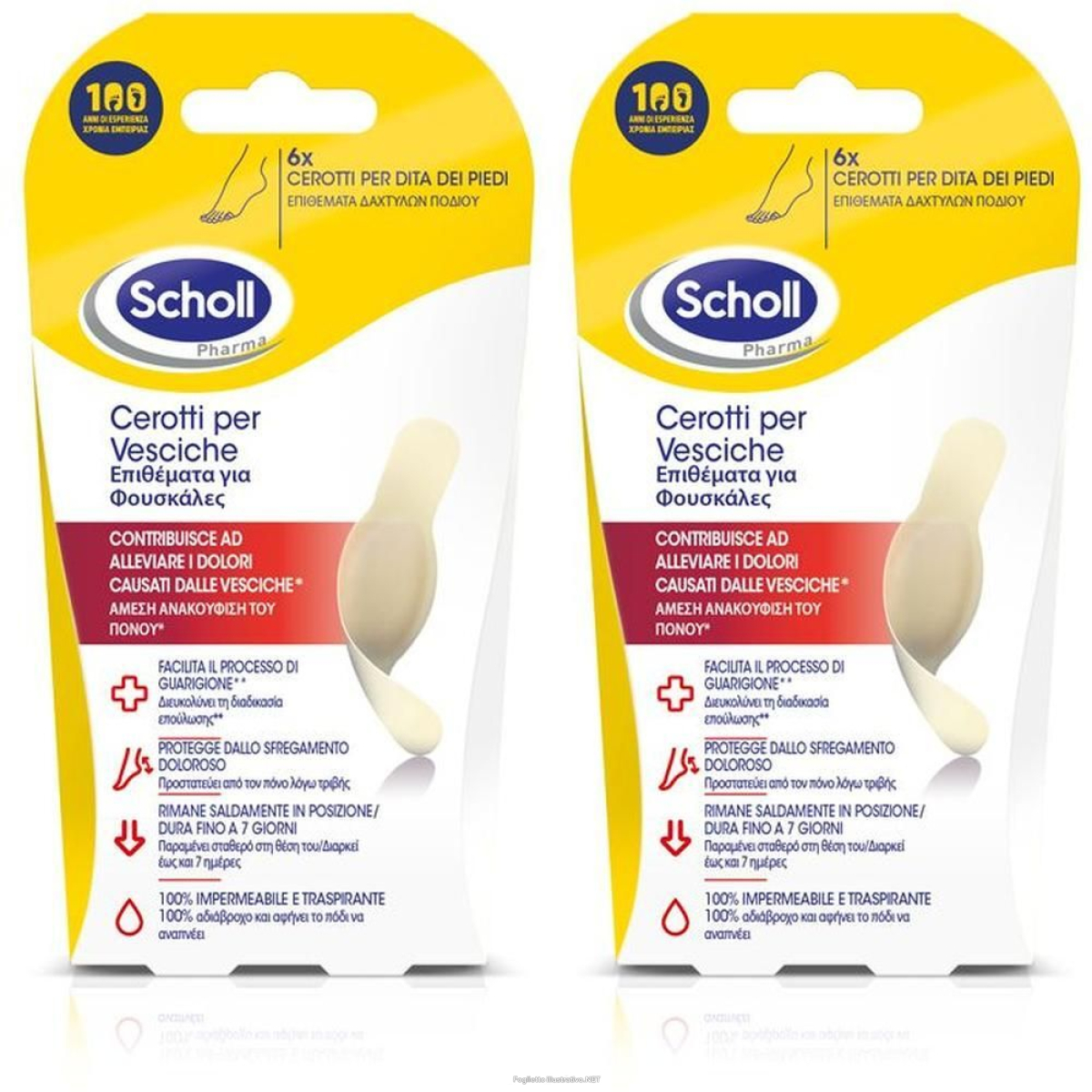 Cerca Offerte di scholl cerotti vesciche dita piedi 6 st e acquista online