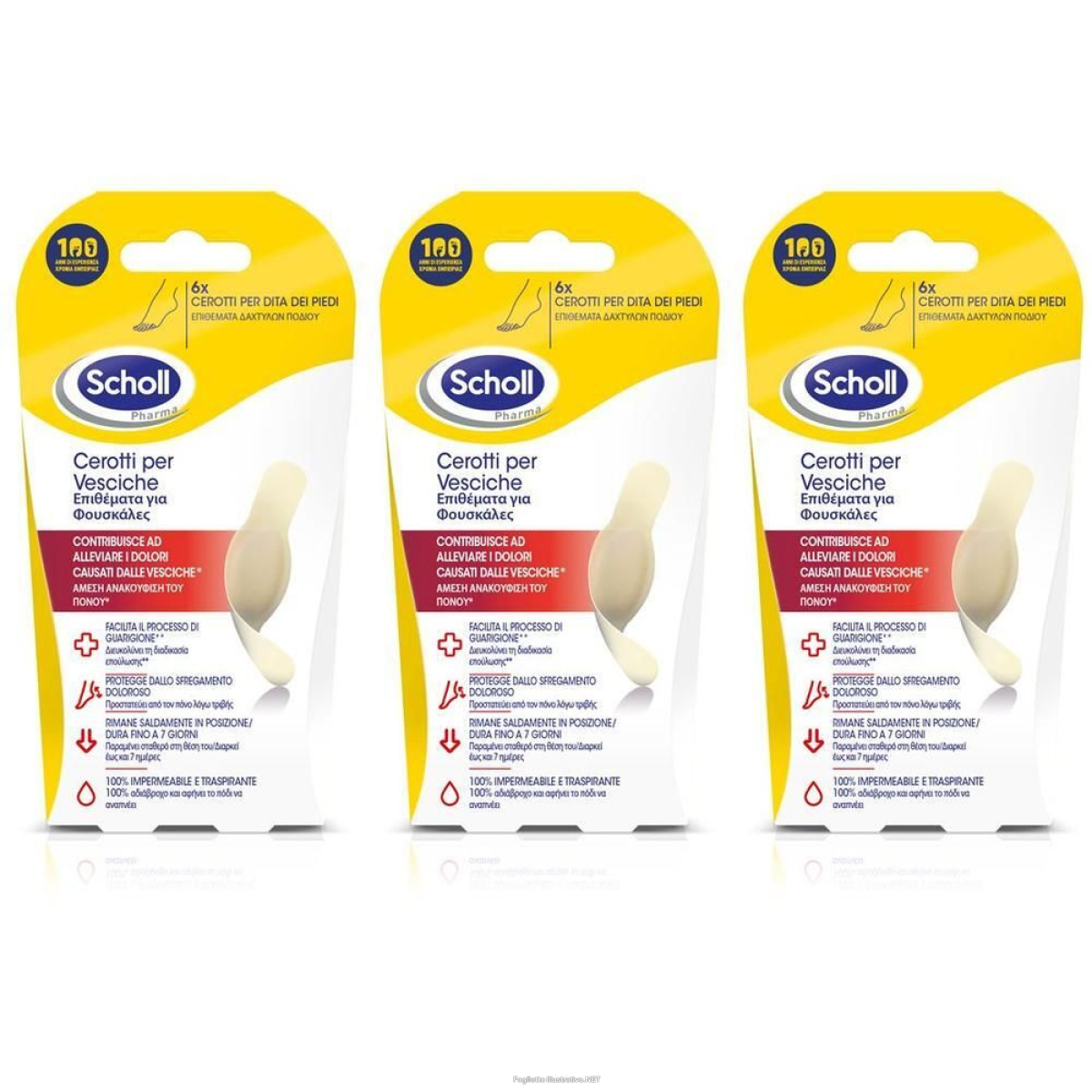 Cerca Offerte di scholl cerotti vesciche dita piedi 6 st e acquista online
