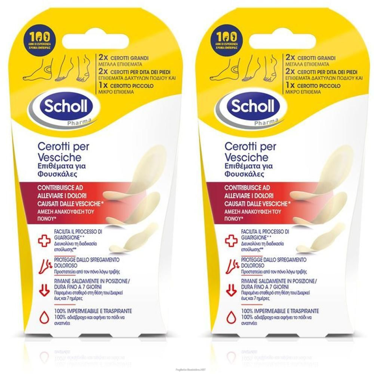 Cerca Offerte di scholl cerotti vesciche misti 2x6 st e acquista online