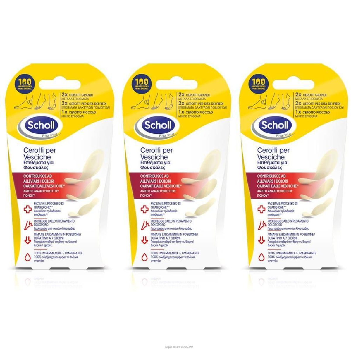 Cerca Offerte di scholl cerotti vesciche misti 3x6 st e acquista online