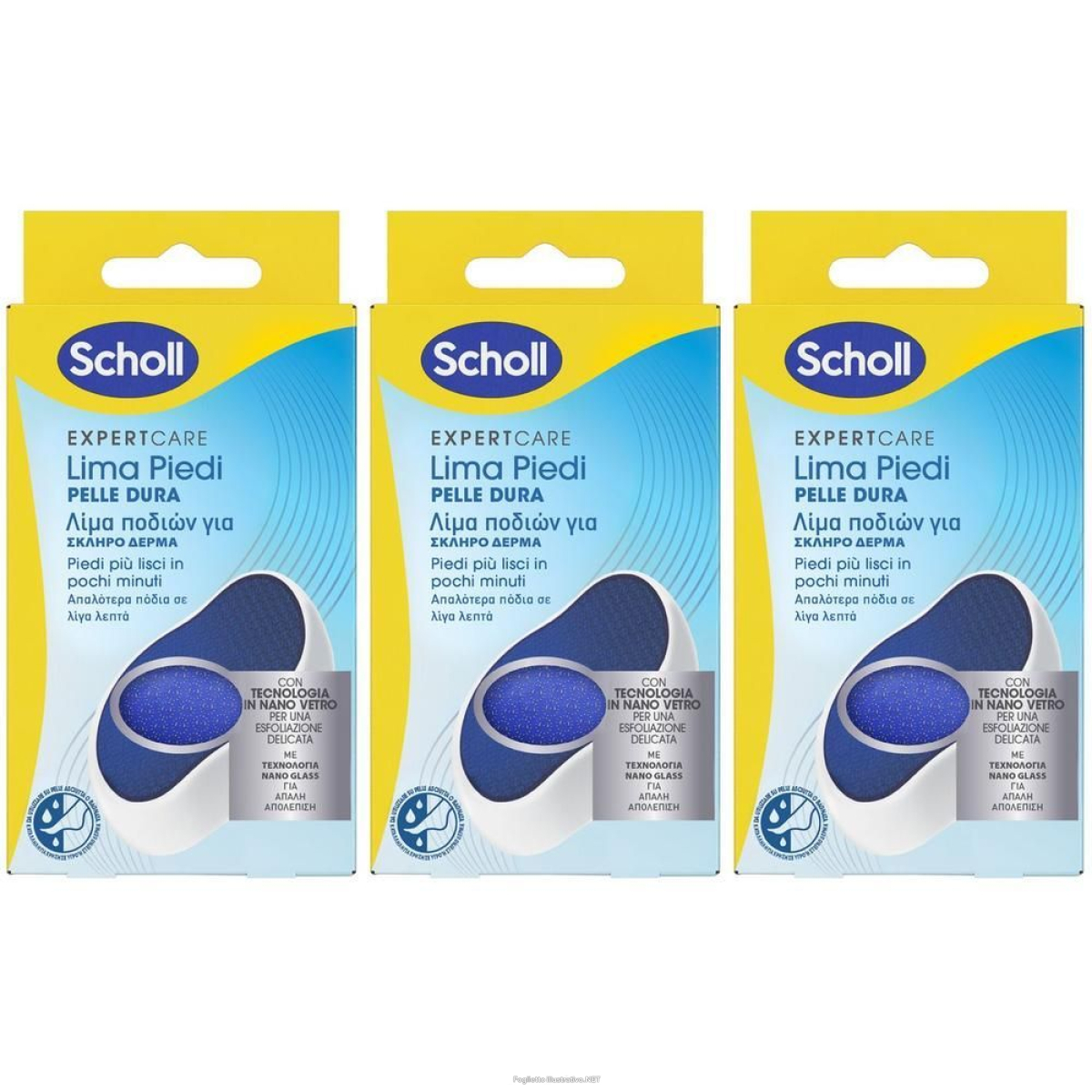 Cerca Offerte di scholl expertcare lima piedi pelle dura 3x1 st e acquista online