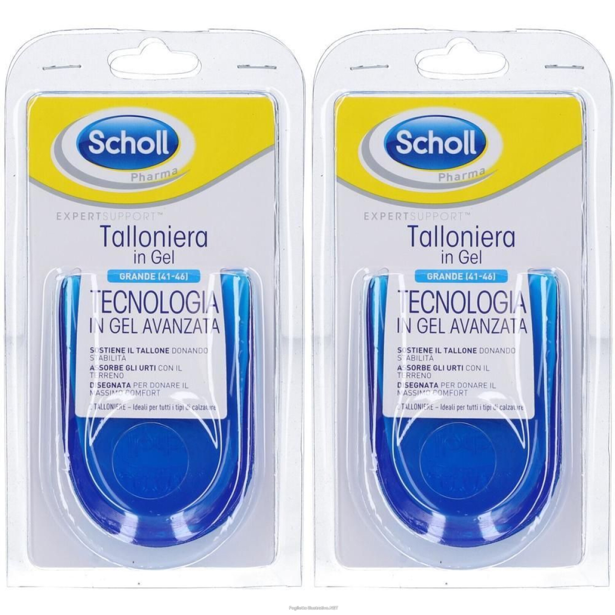 Cerca Offerte di scholl expertsupport talloniera in gel misura grande eu 41/46 2x1 st e acquista online
