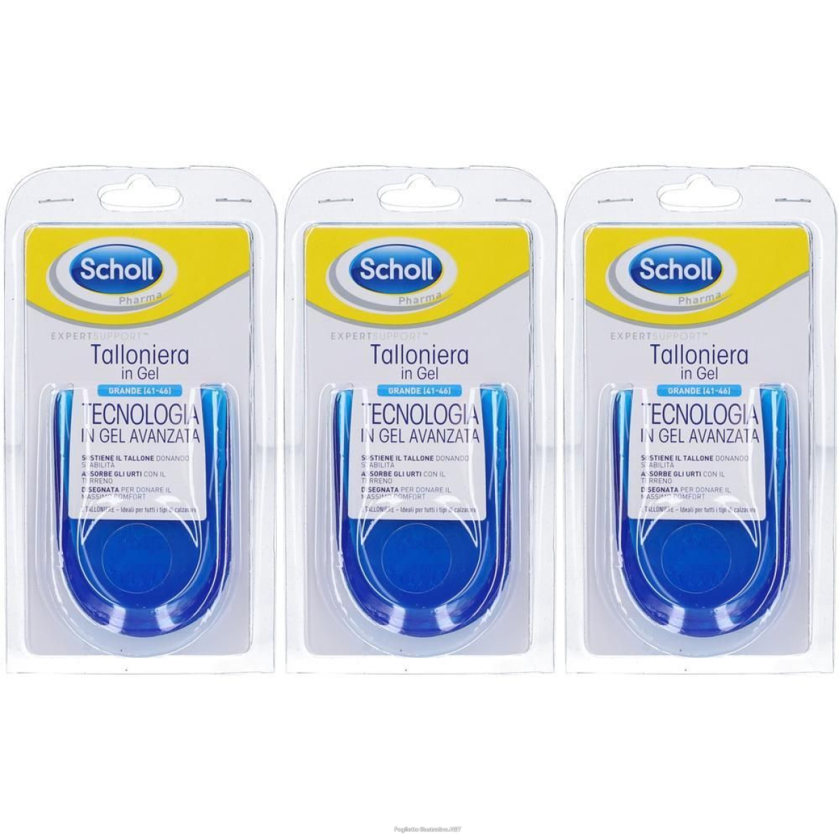 Cerca Offerte di scholl expertsupport talloniera in gel misura grande eu 41/46 3x1 st e acquista online