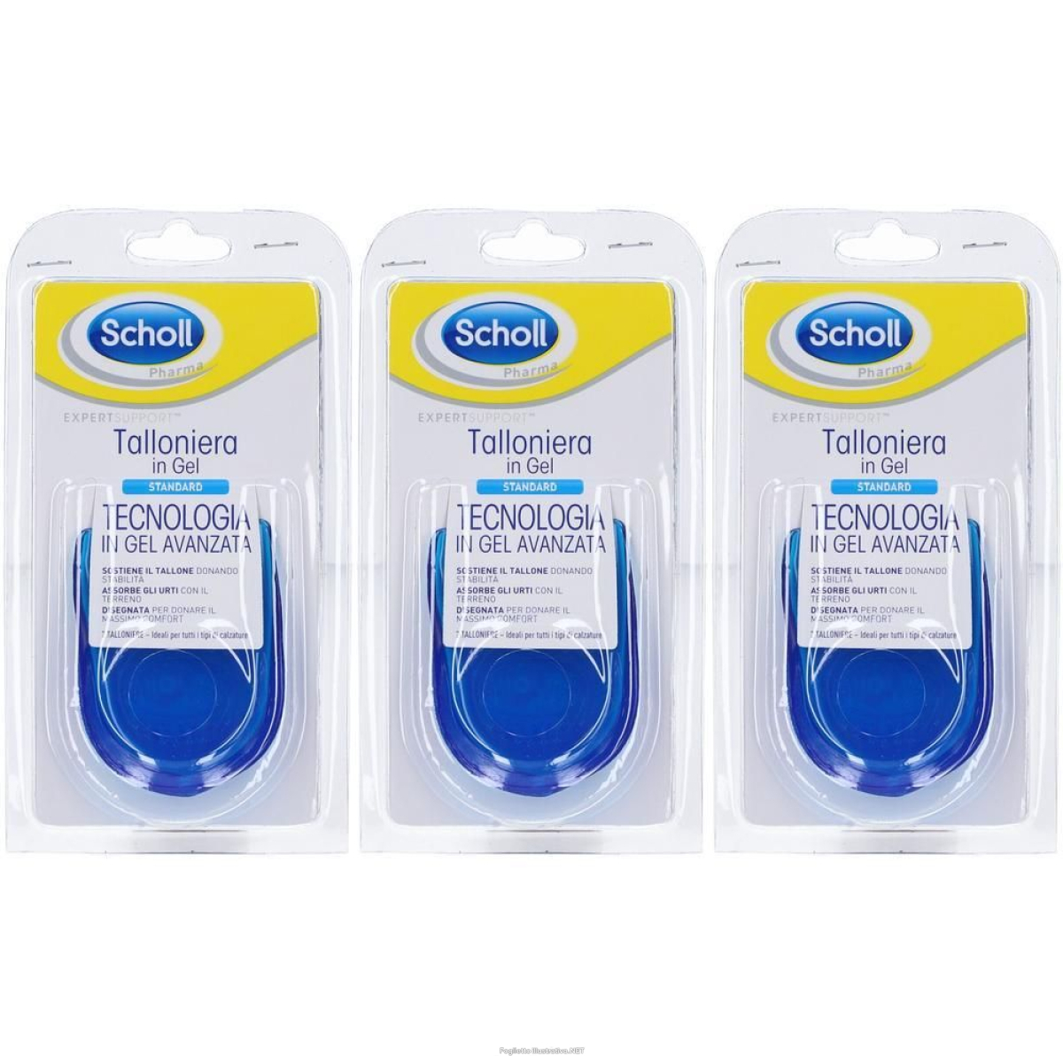 Cerca Offerte di scholl expertsupport talloniera in gel misura standard 3x1 st e acquista online