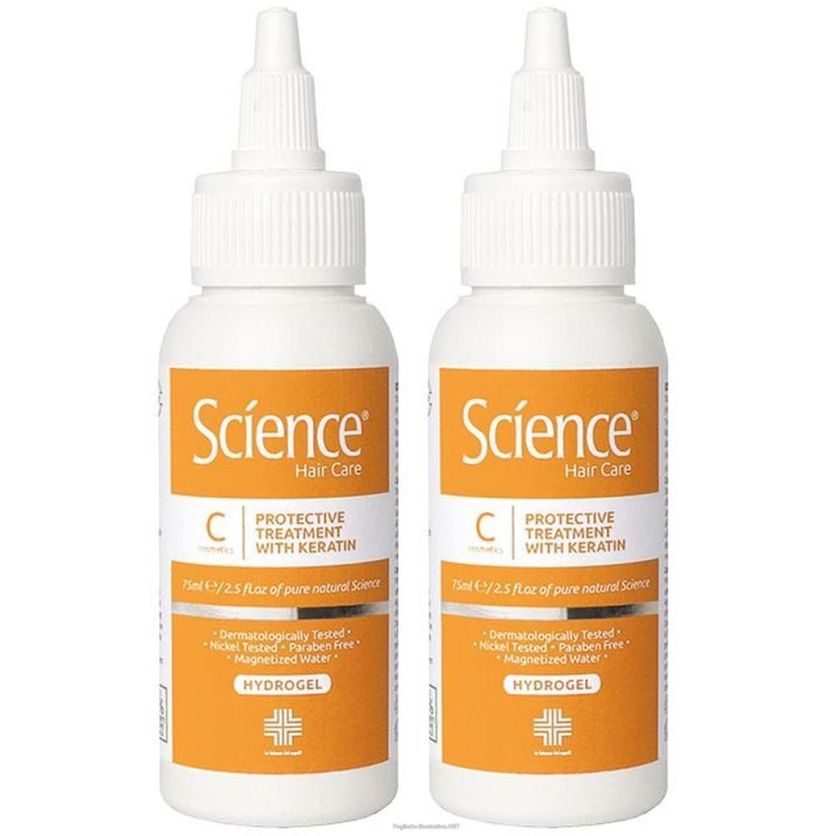 Cerca Offerte di science hair care idrogel protettivo alla keratina 75ml 2x75 ml e acquista online