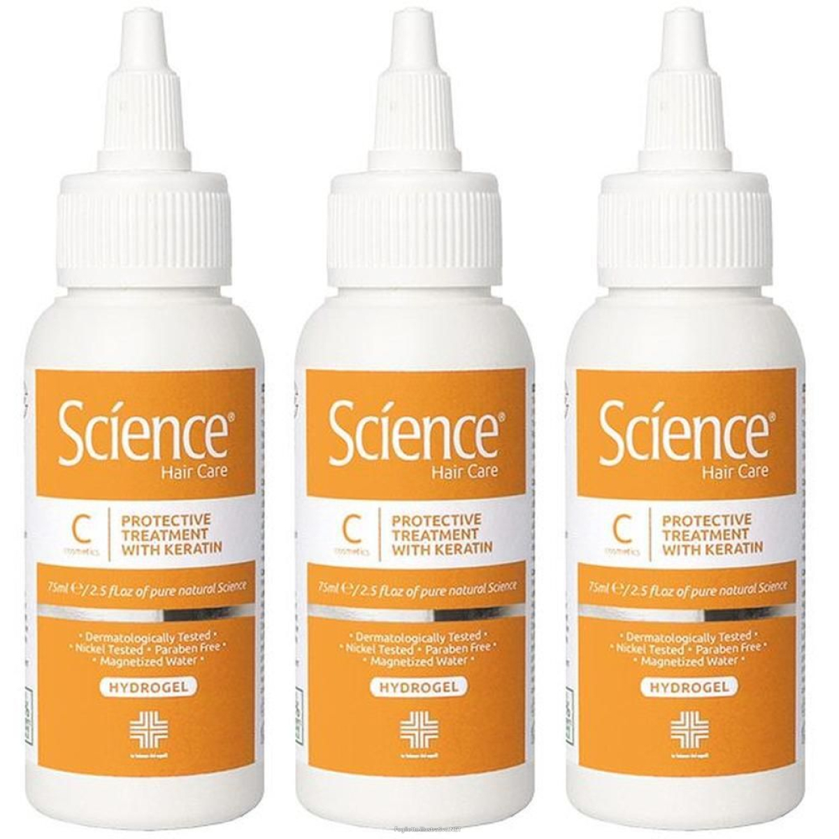 Cerca Offerte di science hair care idrogel protettivo alla keratina 75ml 3x75 ml e acquista online