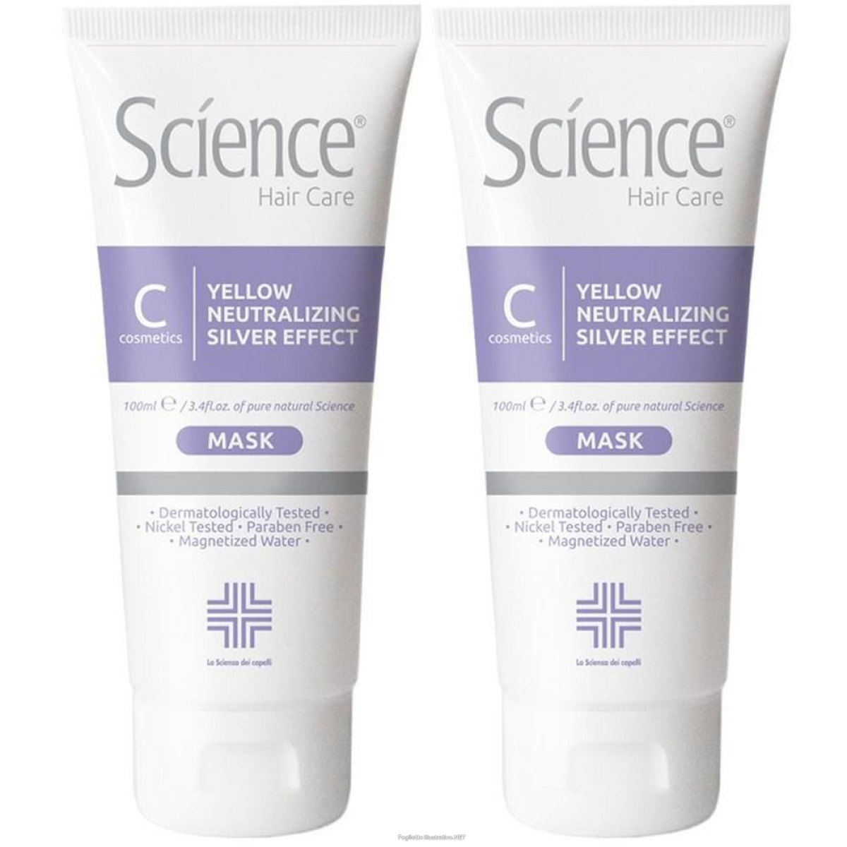 Cerca Offerte di science hair care maschera antigiallo 100ml 2x100 ml e acquista online