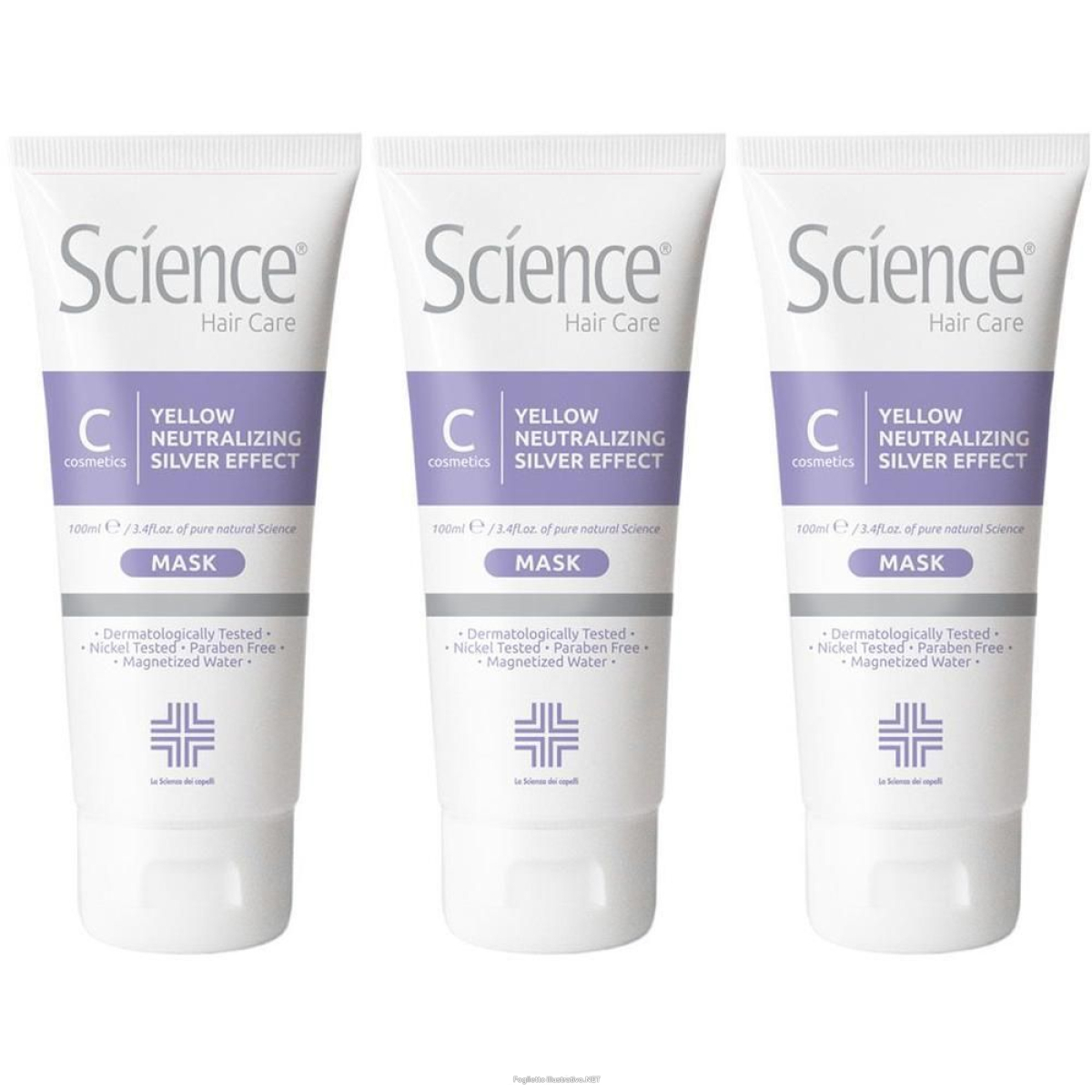 Cerca Offerte di science hair care maschera antigiallo 100ml 3x100 ml e acquista online