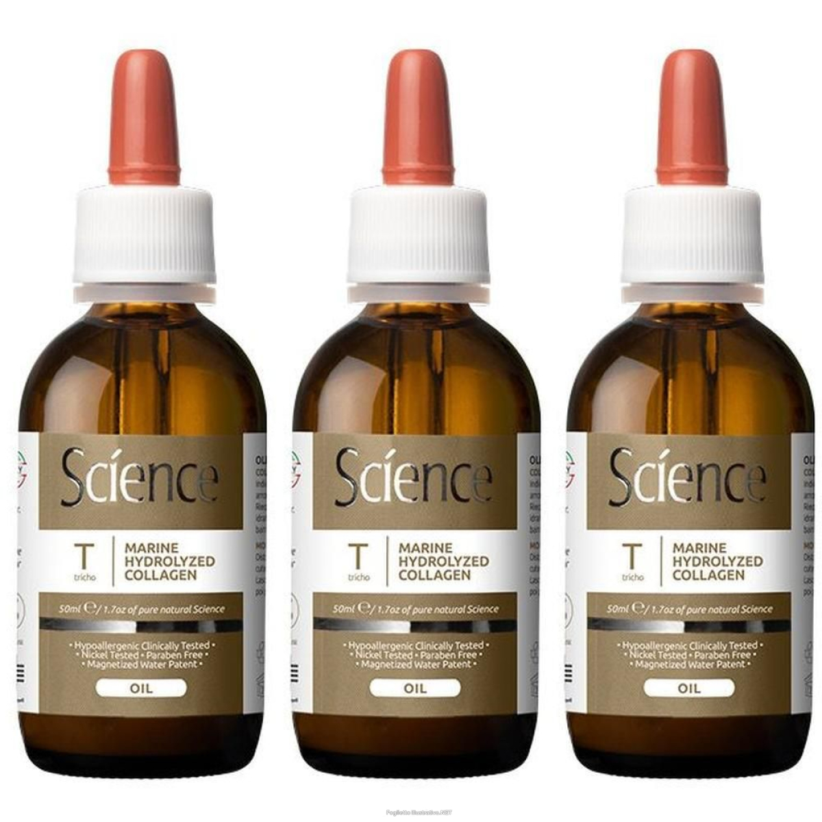 Cerca Offerte di science hair care olio collagene marino idrolizzato 50ml 3x50 ml e acquista online