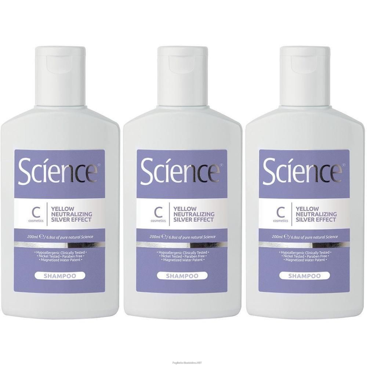 Cerca Offerte di science hair care shampoo antigiallo 200ml 3x200 ml e acquista online