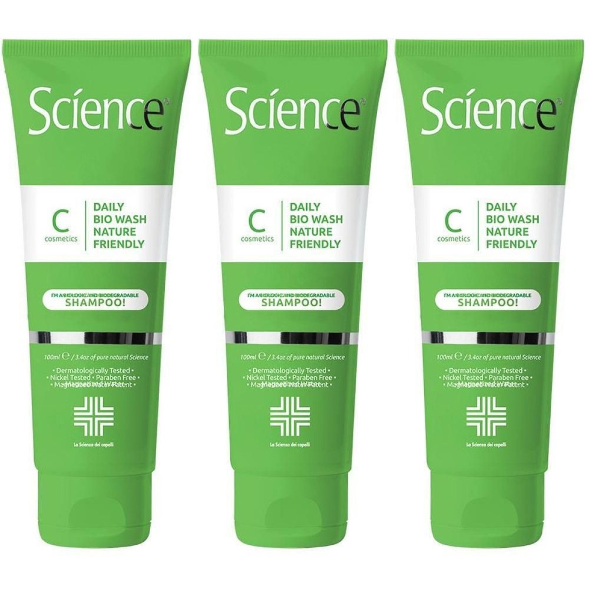 Cerca Offerte di science hair care shampoo biodegradabile 100ml 3x100 ml e acquista online