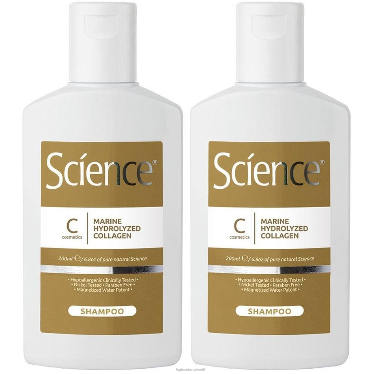 Cerca Offerte di science hair care shampoo collagene marino idrolizzato 200ml 2x200 ml e acquista online