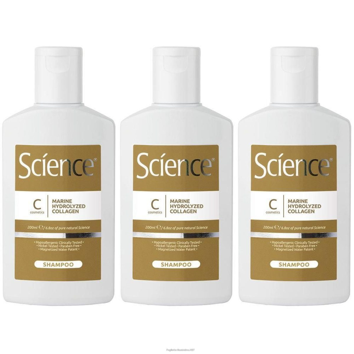 Cerca Offerte di science hair care shampoo collagene marino idrolizzato 200ml 3x200 ml e acquista online