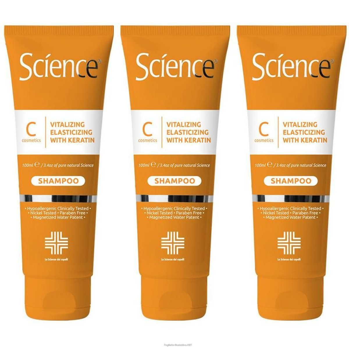 Cerca Offerte di science hair care shampoo ristrutturante alla keratina 100ml 3x100 ml e acquista online