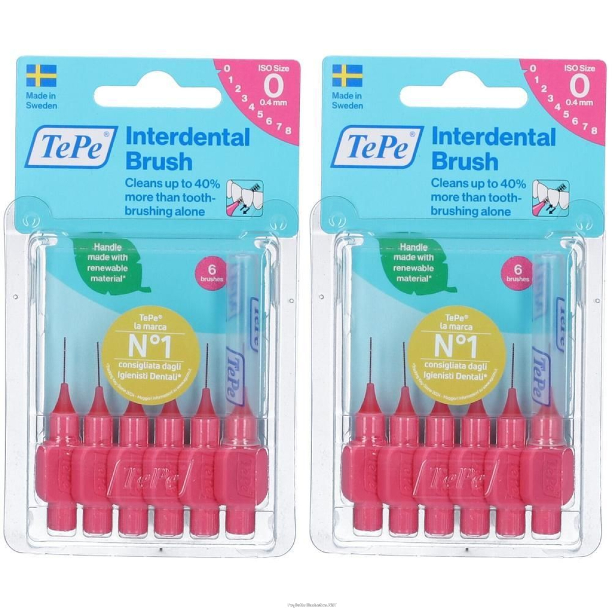 Cerca Offerte di scovolino tepe® original rosa 2x6 pz spazzolino da denti e acquista online