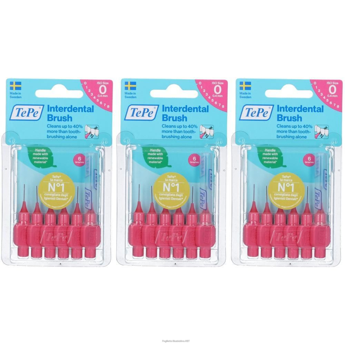 Cerca Offerte di scovolino tepe® original rosa 3x6 pz spazzolino da denti e acquista online