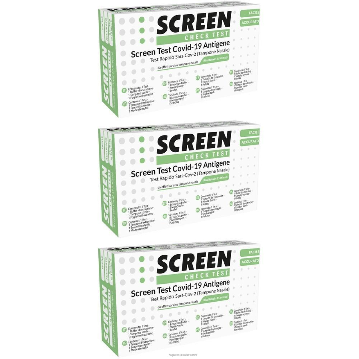 Cerca Offerte di screen test autodiagnostico antigenico rapido covid-19 sars-cov-2 tamp e acquista online