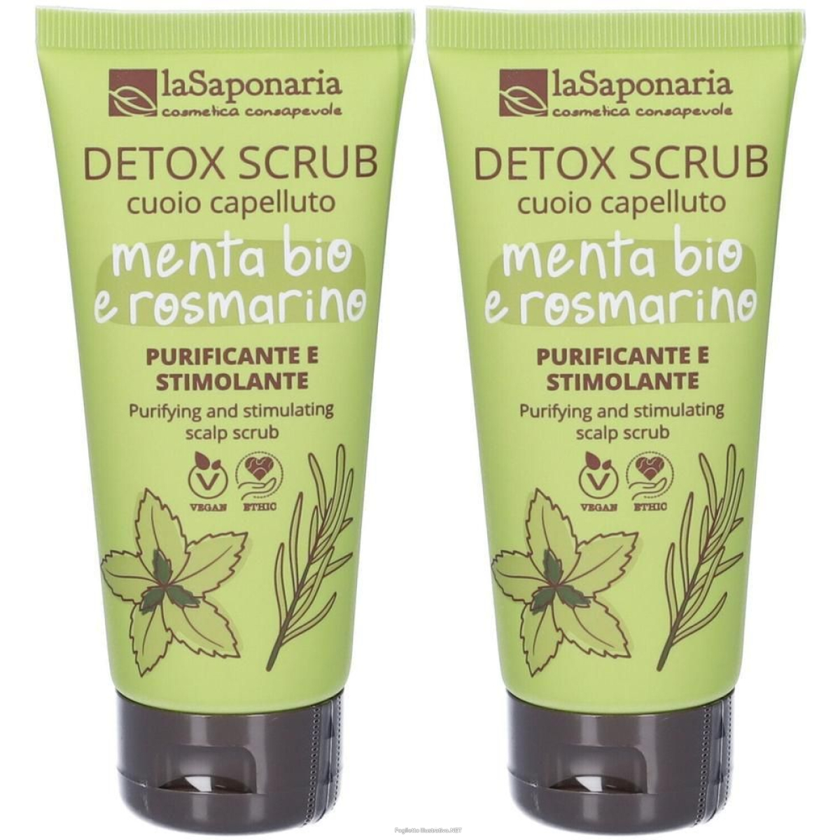 Cerca Offerte di scrub cuoio capelluto detox rosmarino 2x100 ml e acquista online