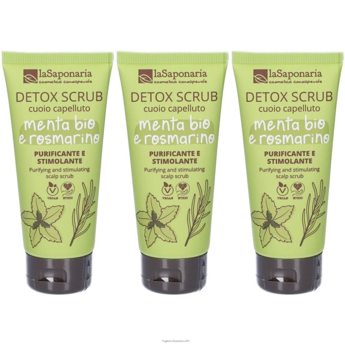 Cerca Offerte di scrub cuoio capelluto detox rosmarino 3x100 ml e acquista online