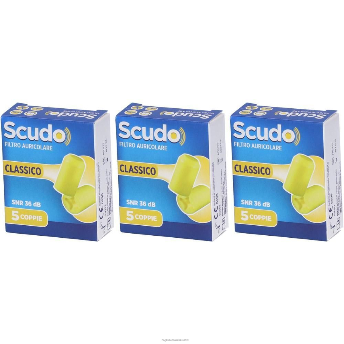 Cerca Offerte di scudo classico filtro auricolare in schiuma 3x5 st e acquista online