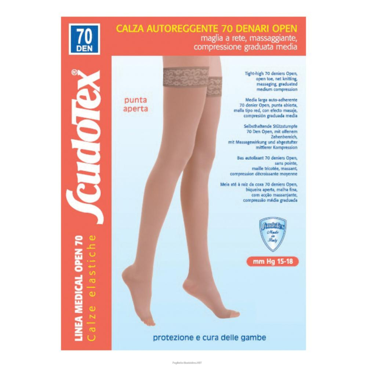 Cerca Offerte di scudotex autoreggente 70 open pizzo skin 3 e acquista online