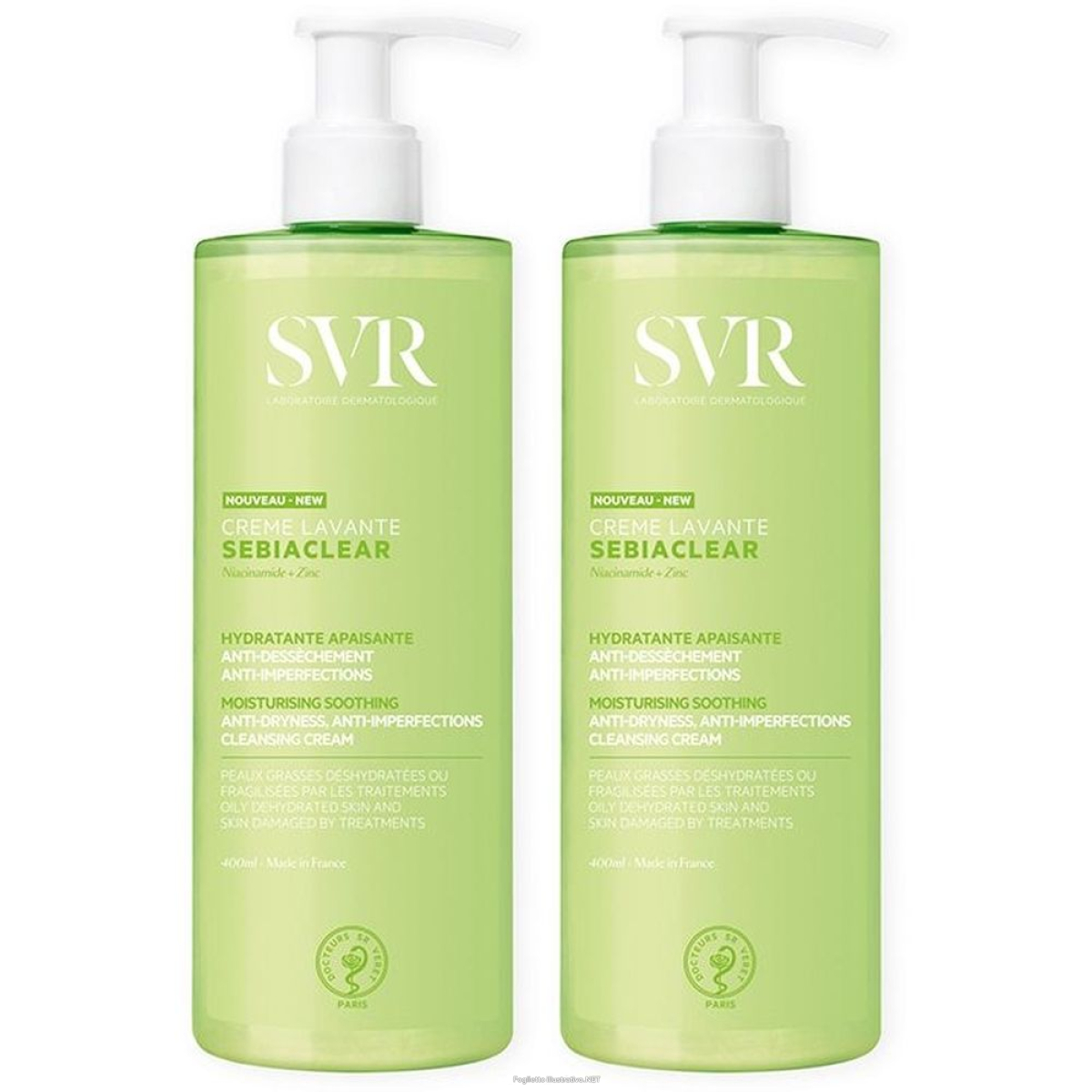 Cerca Offerte di sebiaclear creme lavante 400 ml set da 2 2x400 ml e acquista online