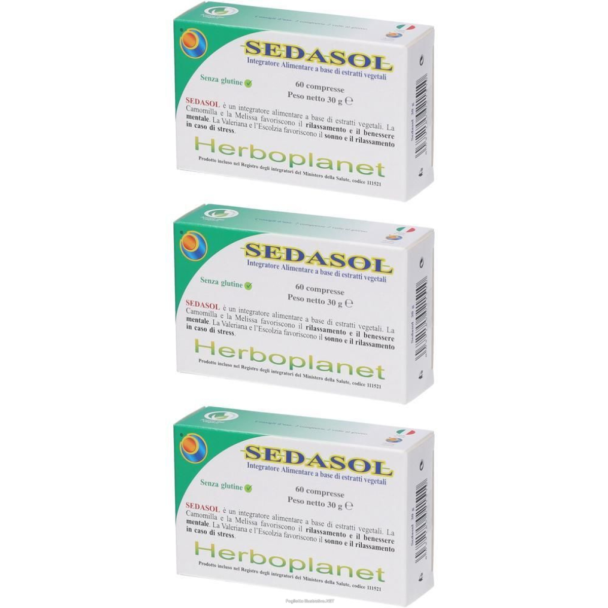 Cerca Offerte di sedasol 60 compresse 3x60 pz e acquista online