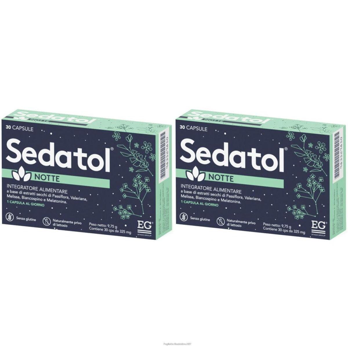 Cerca Offerte di sedatol notte nf 30 capsule set da 2 2x9,75 g e acquista online