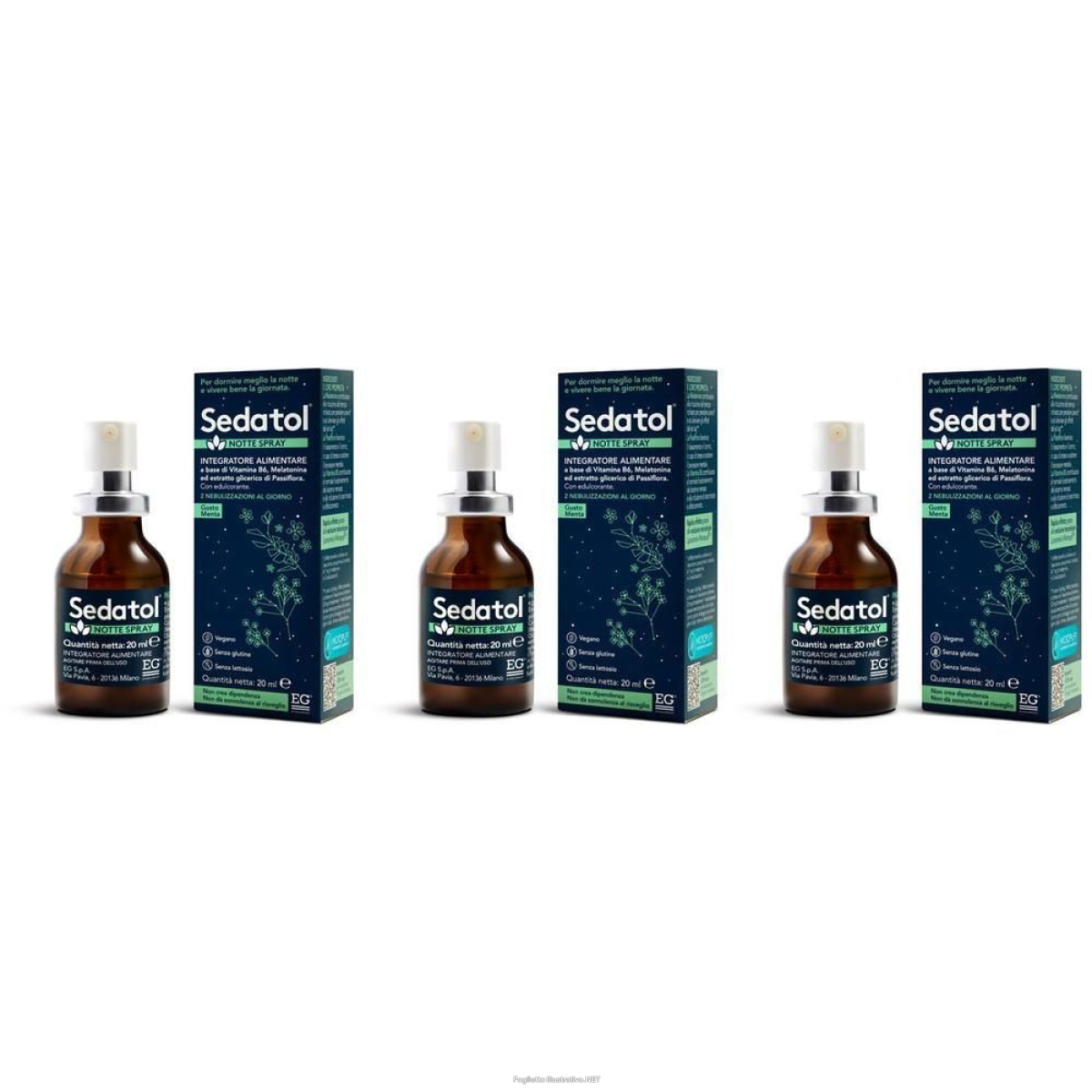 Cerca Offerte di sedatol notte spray 3x20 ml e acquista online