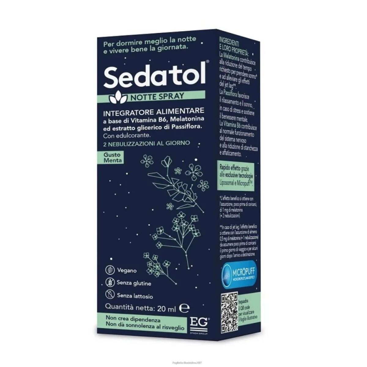 Cerca Offerte di sedatol notte spray integratore per il rilassamento e la qualità del sonno 20ml e acquista online