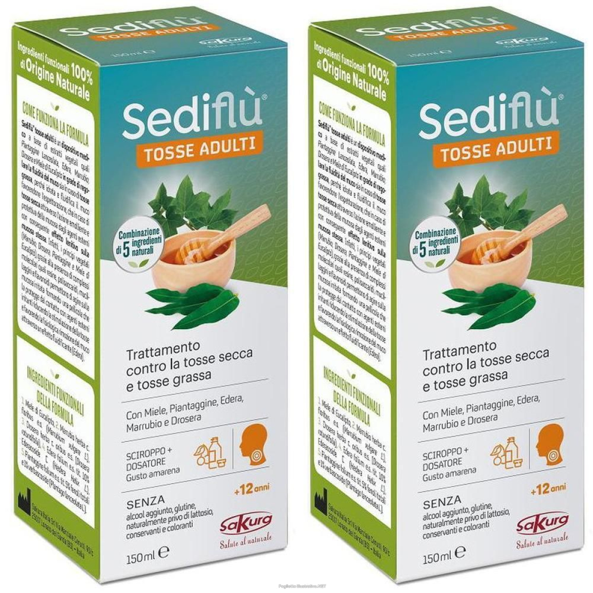 Cerca Offerte di sediflu tosse adulti 150 ml 2x150 ml sciroppo per la tosse e acquista online