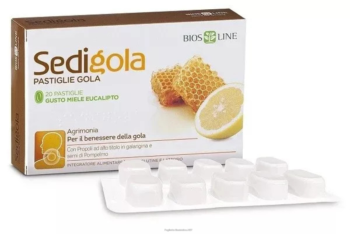 Cerca Offerte di sedigola integratore per il benessere della gola gusto miele eucalipto 20 pastiglie e acquista online