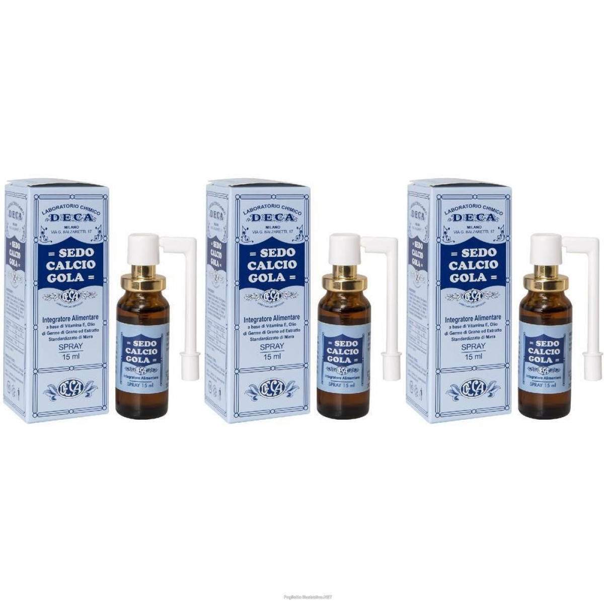 Cerca Offerte di sedo calcio gola spray 3x15 ml e acquista online