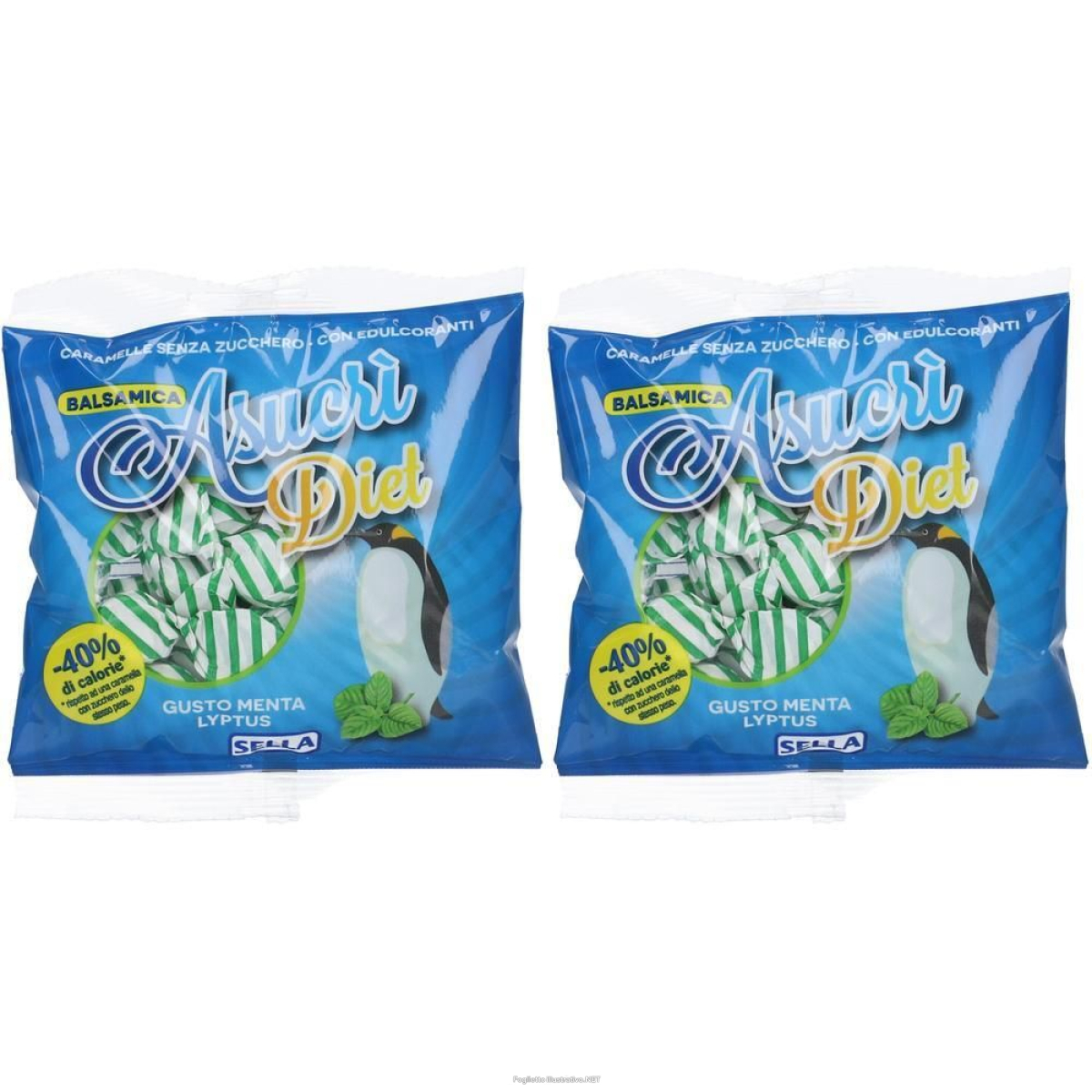 Cerca Offerte di sella caramelle asucri diet gusto mentalyptus 2x40 g e acquista online