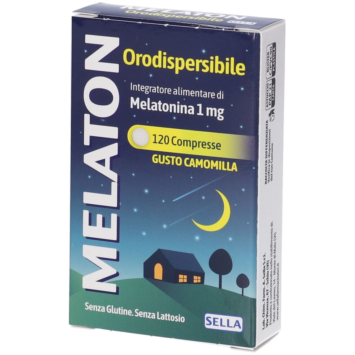 Cerca Offerte di Sella melatonin compresse orodispersibili gusto camomilla 10,8 g compr e acquista online