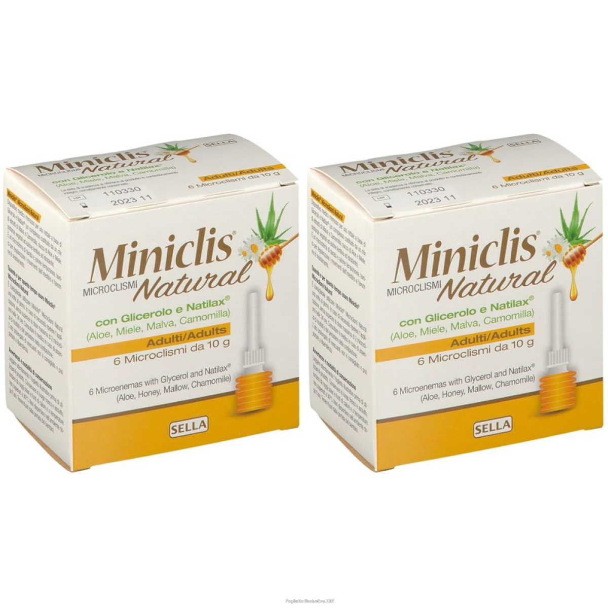 Cerca Offerte di sella miniclis® microclisimi natural adulti set da 2 2x6 pz clistere e acquista online