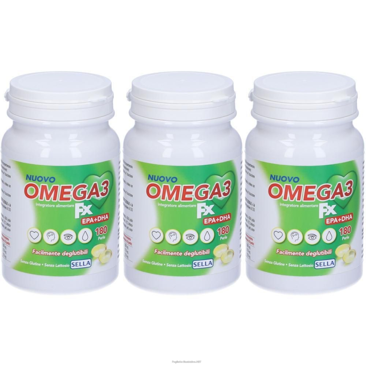 Cerca Offerte di sella omega3 fx 3x132,3 g perle e acquista online
