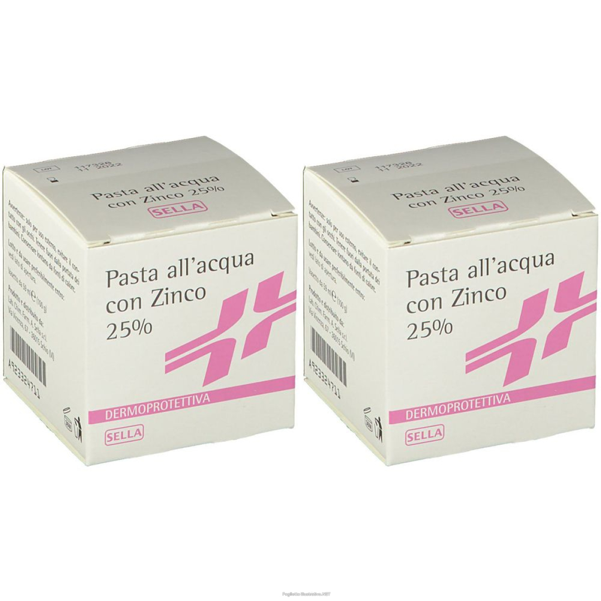 Cerca Offerte di sella pasta all'acqua con zinco 25% set da 2 2x100 g e acquista online