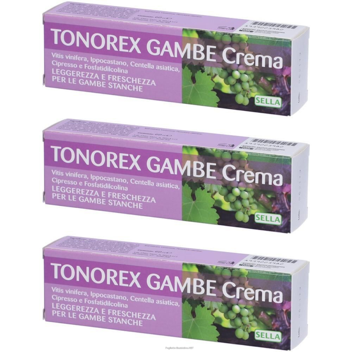 Cerca Offerte di sella tonorex gambe crema 3x60 ml e acquista online
