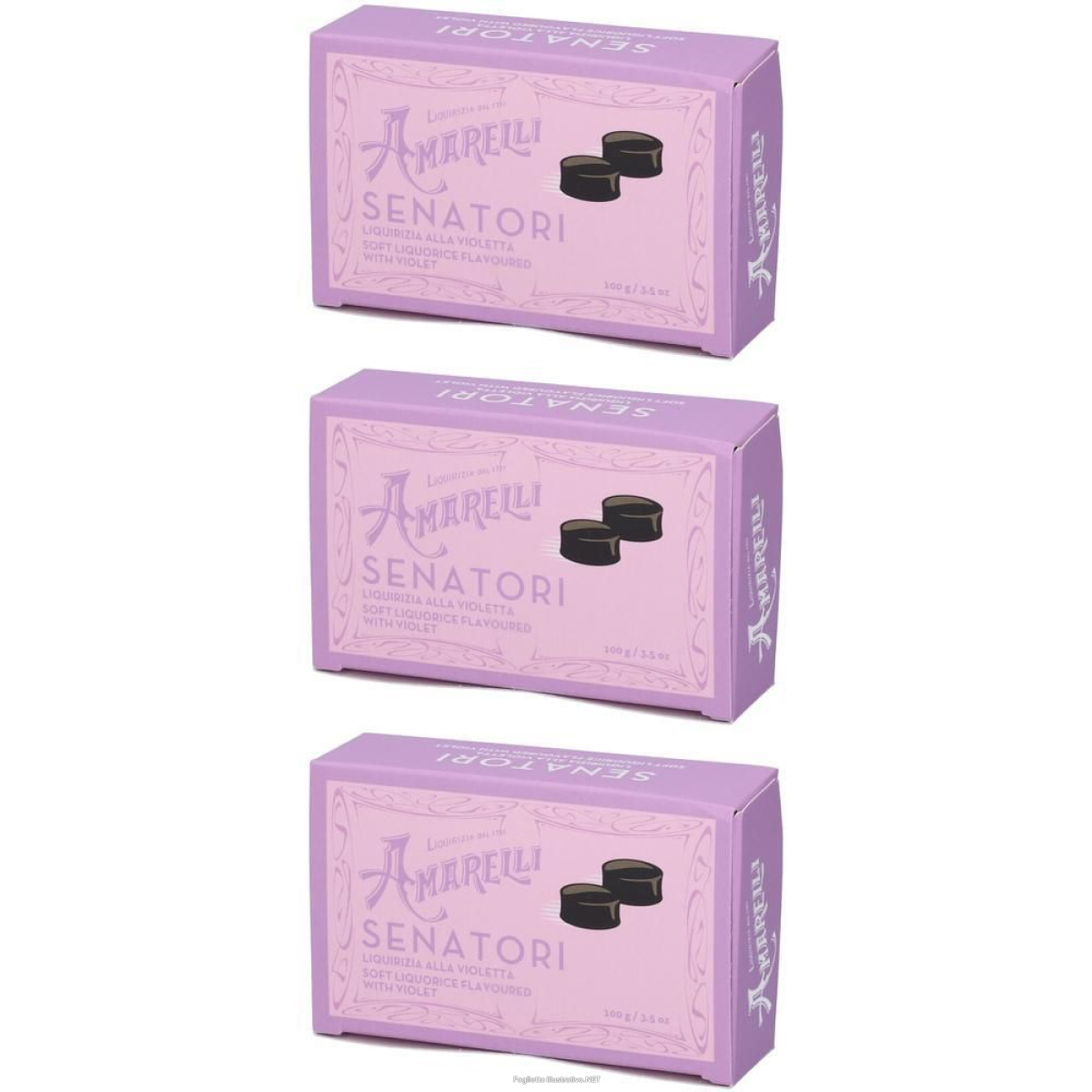 Cerca Offerte di senatori amarelli liquirizia gommosa alla violetta 3x100 g caramelle e acquista online