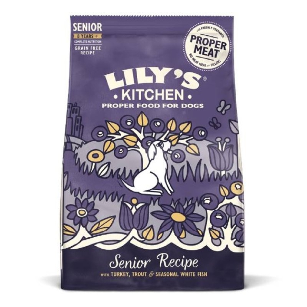 Cerca Offerte di Senior recipe al tacchino trota e pesce bianco - alimento completo per cani 2,5 kg e acquista online
