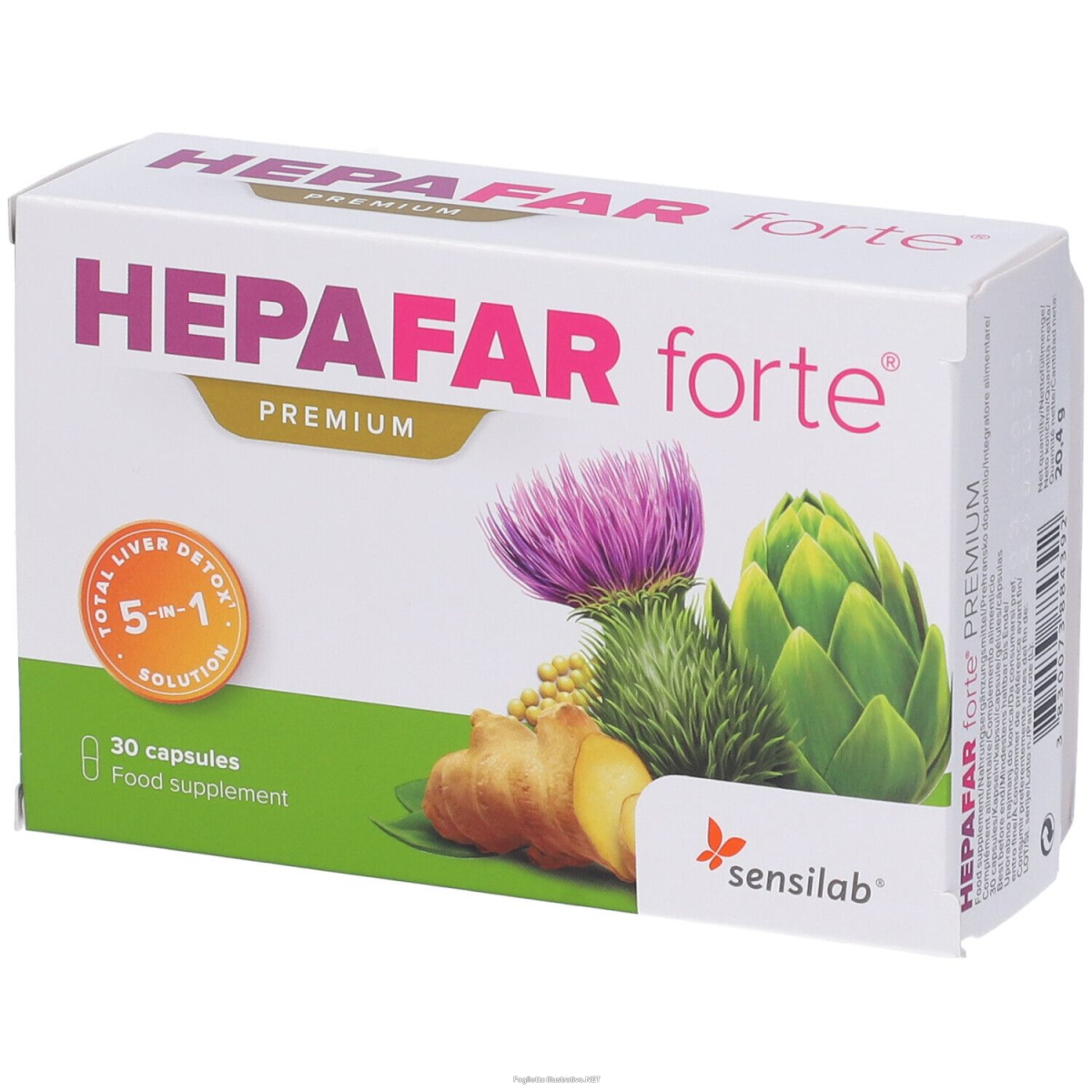 Cerca Offerte di sensilab hepar forte premium capsule 20,4 g e acquista online