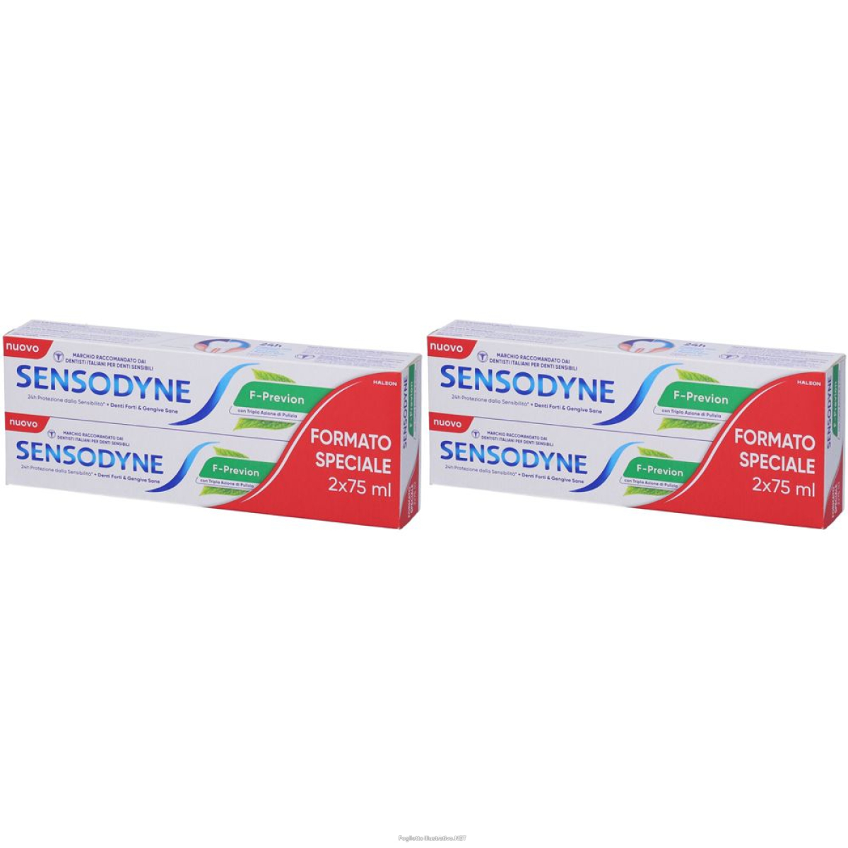 Cerca Offerte di sensodyne f-previon 2 pezzi set da 2x2x75 ml e acquista online