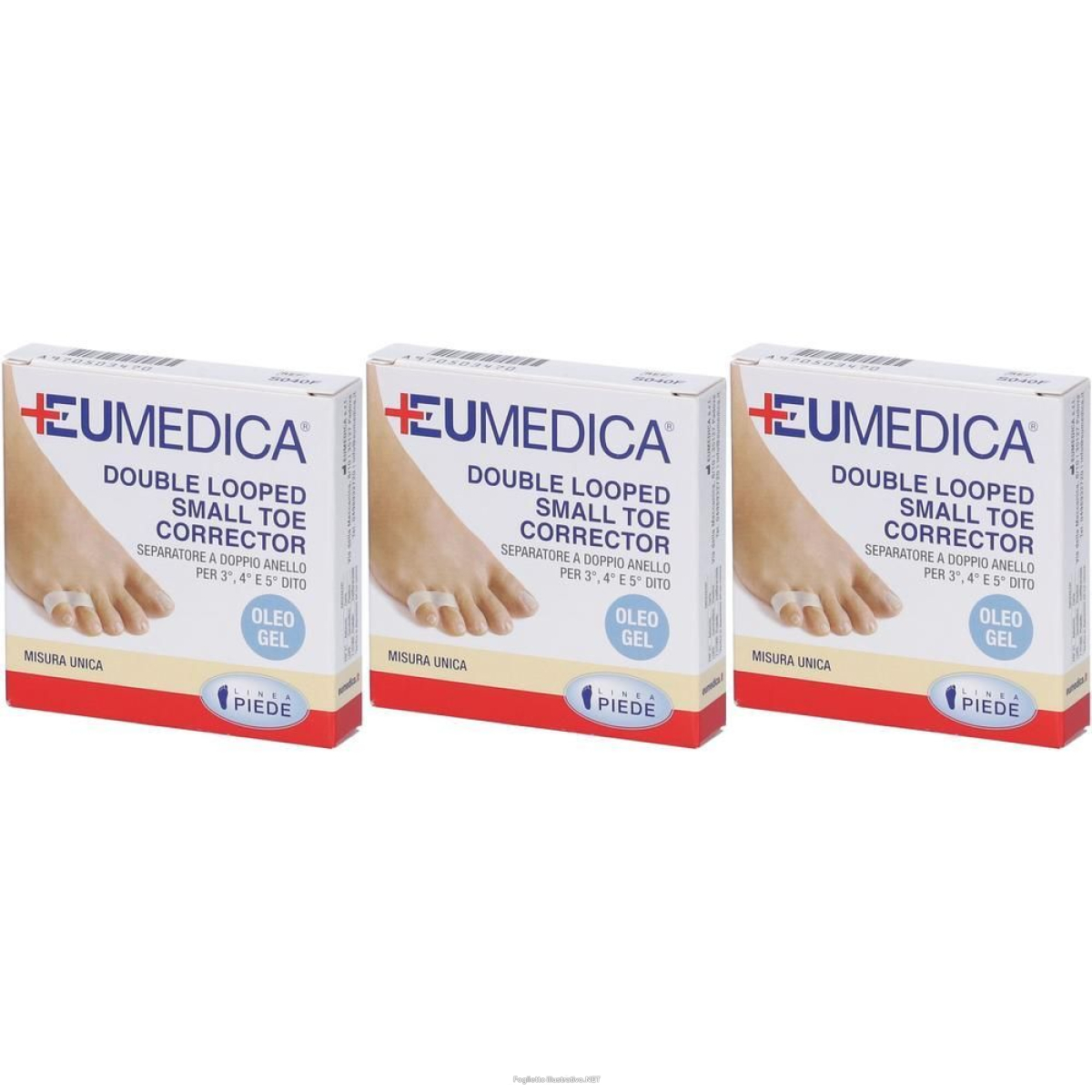Cerca Offerte di separatore a doppio anello double looped small toe corrector per terzo e acquista online