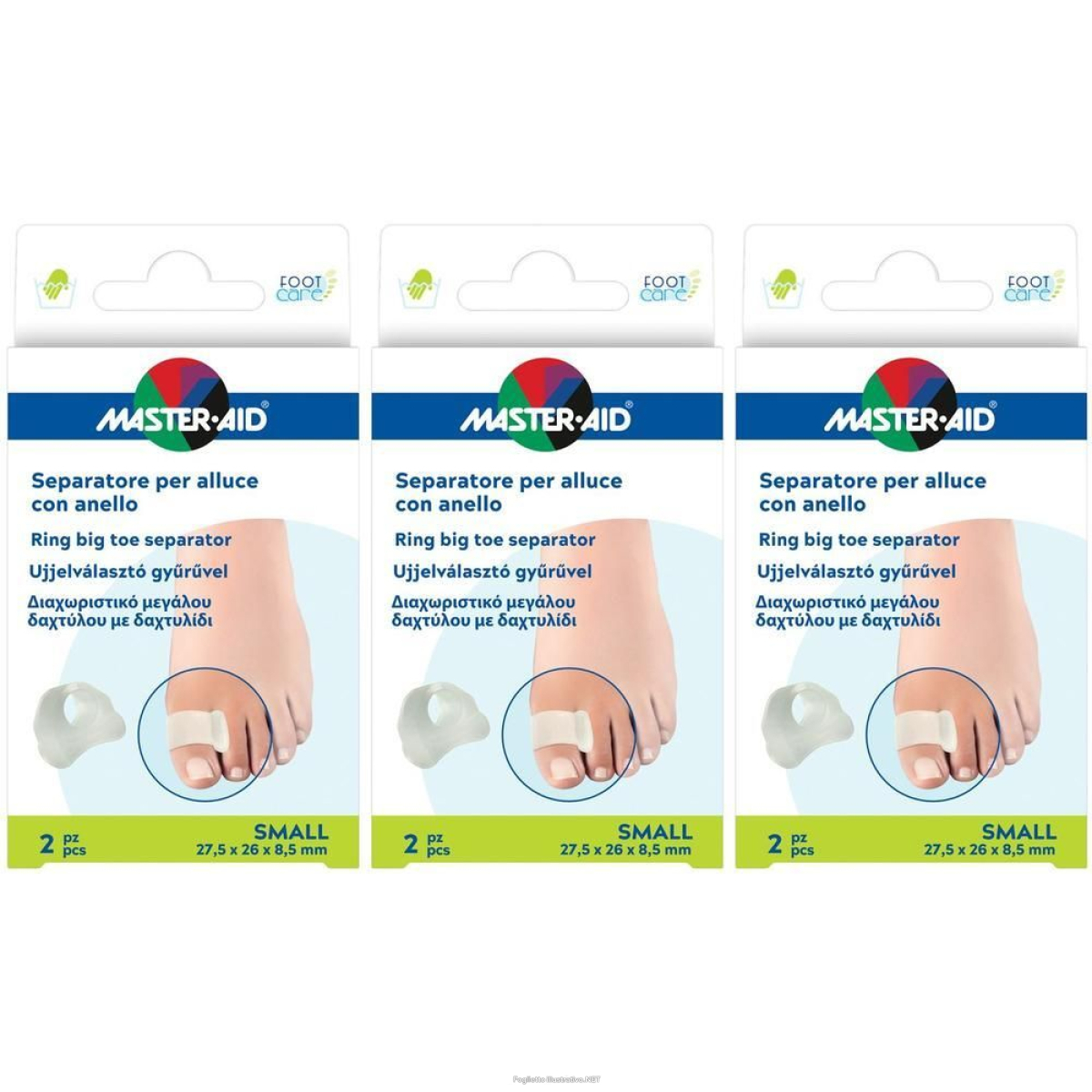 Cerca Offerte di separatore alluce master-aid footcare con anello small 2 pezzi d3 st e acquista online