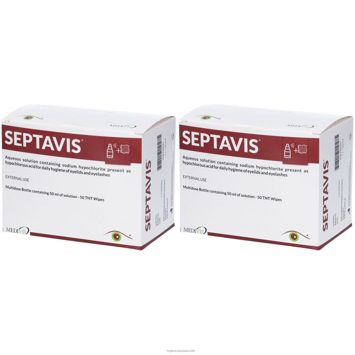 Cerca Offerte di septavis soluzione + 50 garze tnt sterili set da 2 2x1 pz e acquista online