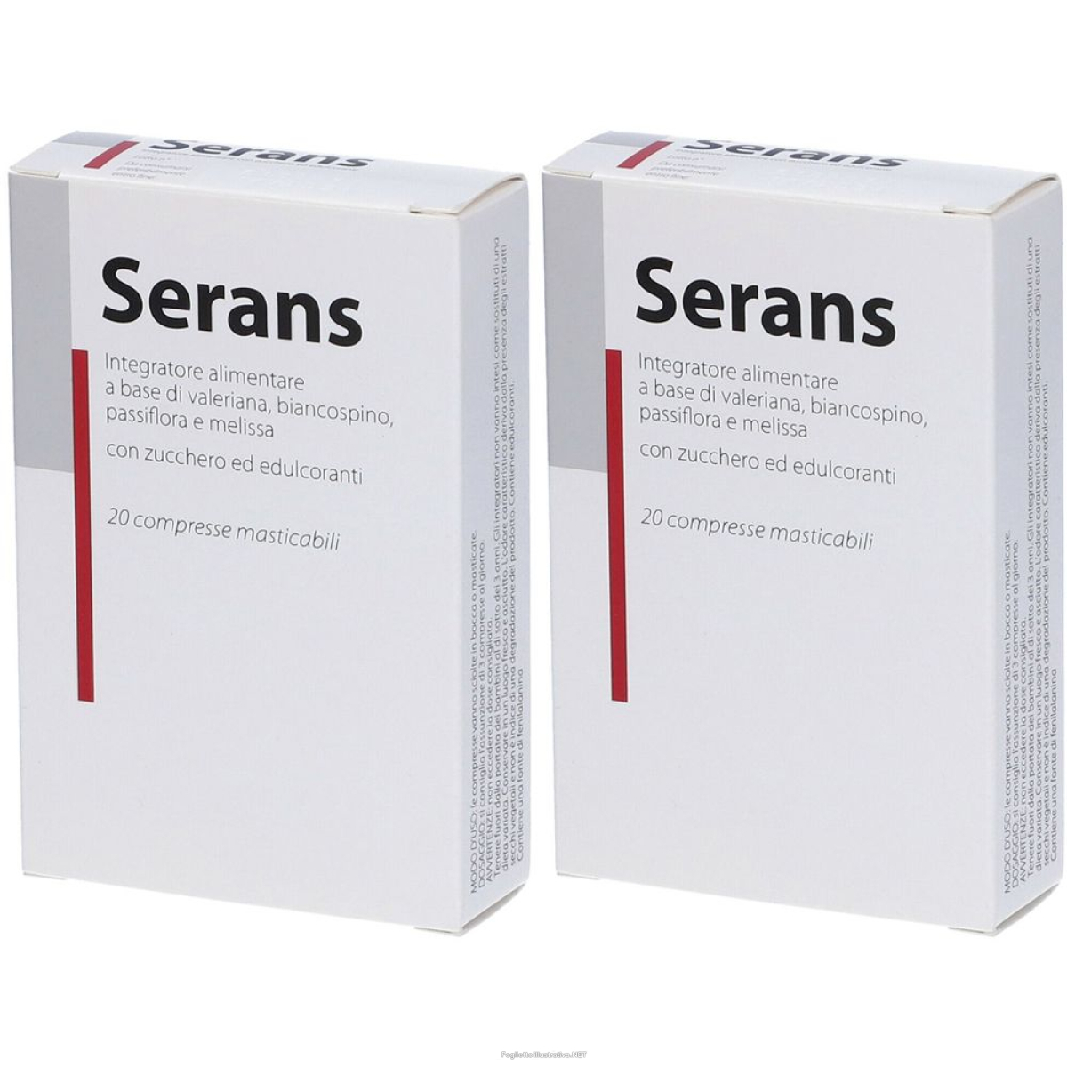 Cerca Offerte di serans compresse set da 2 2x20 pz e acquista online