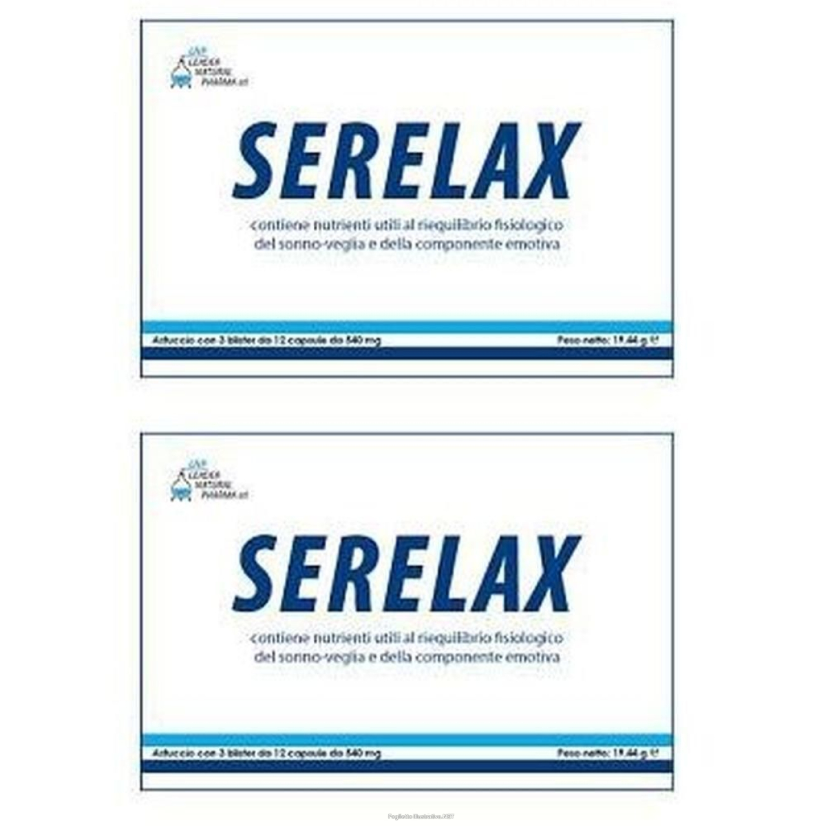 Cerca Offerte di serelax 36 capsule 2x19,44 g e acquista online