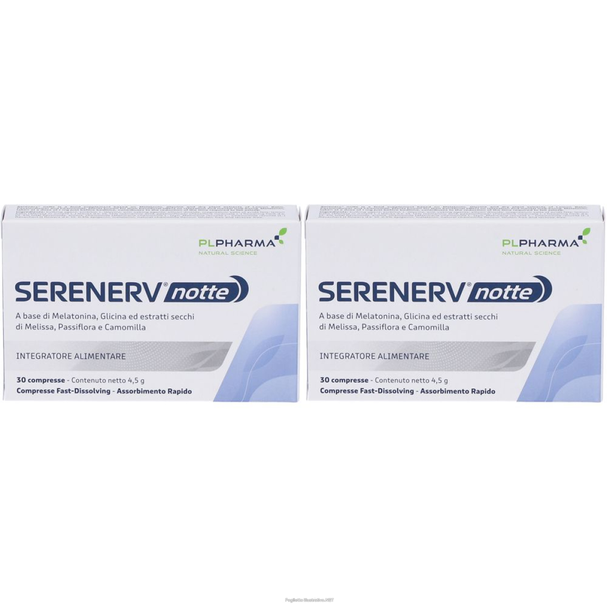 Cerca Offerte di serenerv® notte set da 2 2x30 pz compresse e acquista online