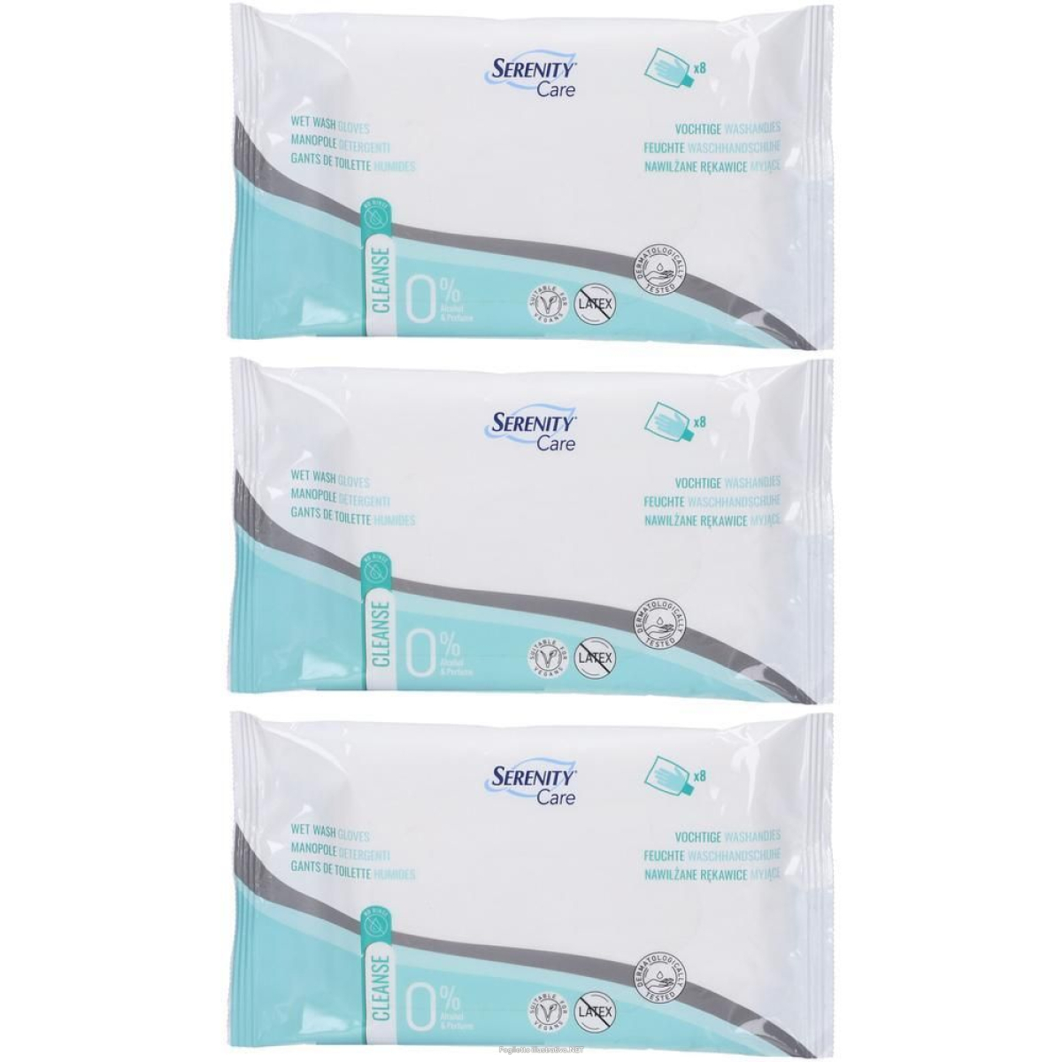 Cerca Offerte di Serenity Care Manopole Detergenti 8 Pezzi 3x8 St e acquista online
